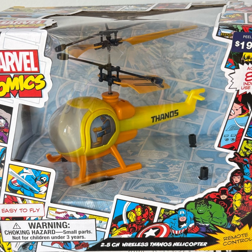 Marvel Remote Control Helicopter Figure